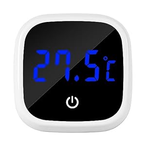 Tiardey LED Termometr Akwarium Cyfrowy 306B518A