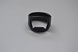 1pc Black Stainless Steel Ring Bottle Openers (Size10)