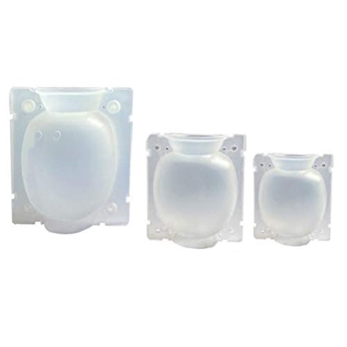 ZJchao Camadas De Ar Pods, 3Pcs Planta Raiz Crescente Caixa Enxer...