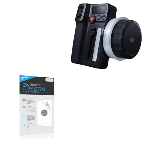 BoxWave Screen Protector Compatible with DJI Focus Pro - ClearTouch Crystal (2-Pack), HD Film Skin - Shields from Scratches
