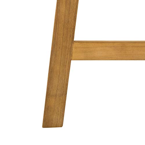 Safavieh PAT6755A Coleção Outdoor Benton Brown Mesa de destaque para varanda, natural