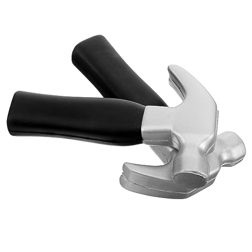 Yardwe 2Pcs Eggs Hammering Tools Fun Party Props for Safe Smooth Edges for Amusing and Classroom Activities