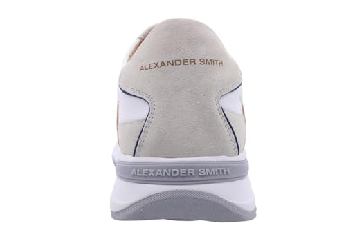 Sneaker Blanc ALEXANDER SMITH 41 Chaussure Basse Homme - 4
