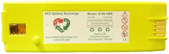 9146-ABE Yellow Cardiac Science G3, G3 Plus Battery