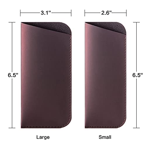 Image of TRIUMPH VISION Reading Glasses Pouch Eyeglass Sleeve Soft Case Slim 3 Pack | Alternative to Bulky Case Lightweight,Neoprene Lined Padded Protect Optical lens Slip in, Cute Pattern Portable for Daily Use