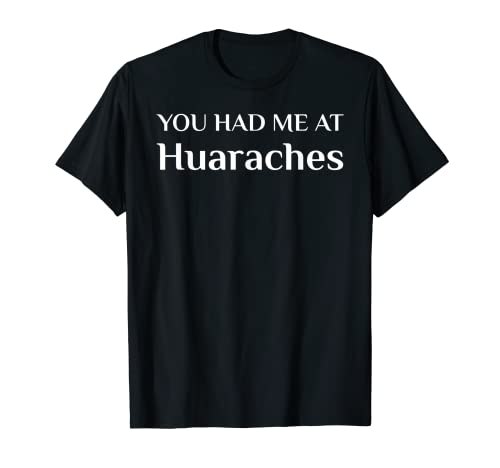 You Had Me At Huaraches Éventail mexicain T-Shirt