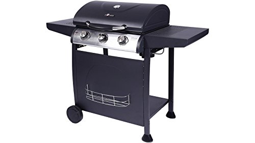 El Fuego Gasgrill Tyler, schwarz