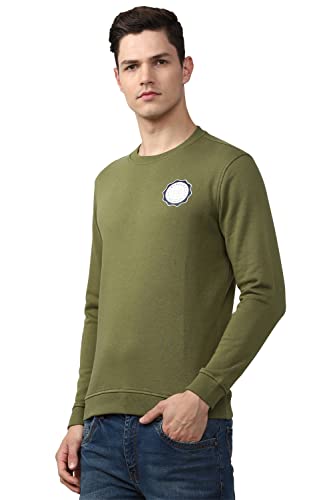 Image of Van Heusen Men's Polycotton Crew Neck Sweatshirt