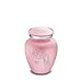 GetUrns Keepsake Embrace Angel Cremation Urn (Pearl Light Pink)