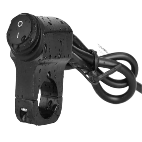 Interrupteur phare guidon étanche avec convertisseur clignotants moto