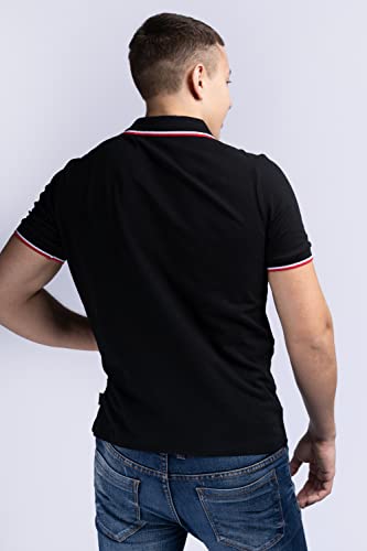Polo Lonsdale Kellaton doté d'une coupe slim ajustée moderne