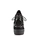 Demonia Women's Cre302/Bvs Fashion Sneaker, Black Vegan Suede, 10 M US