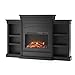 Ameriwood Home Lamont Mantel Fireplace, Black