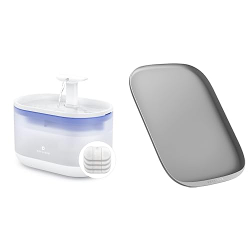 Fuente para agua PETLIBRO para gatos 2.1L con filtro y tapete
