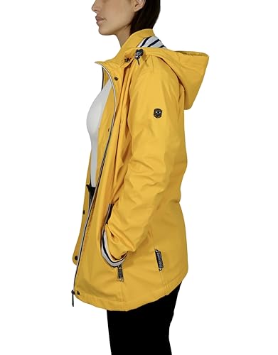 Chubasquero de lluvia para mujer Win's impermeable transpirable con forro de algodón 2