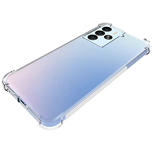 Ustiya Case For Htc U23 Y Htc U23 Pro Clear Tpu Four Corners Protective Cover Transparent Soft #TOP4