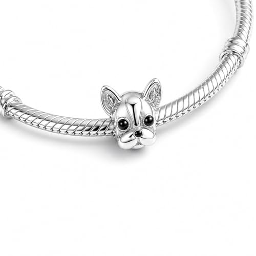 Pendentif éléphant argenté, breloque d'exception aux finitions ciselées - 3