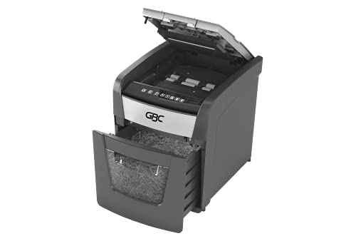 GBC-ShredMaster-AUTO-50X-Auto-Feed-PaperCredit-Card-Cross-Cut-Shredder-with-Automatic-Feed-50-Sheet-Capacity-and-20L-Bin-Black-G2020050X