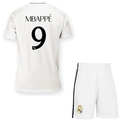 Maillot Short Real Madrid Kylian Mbappé Cover