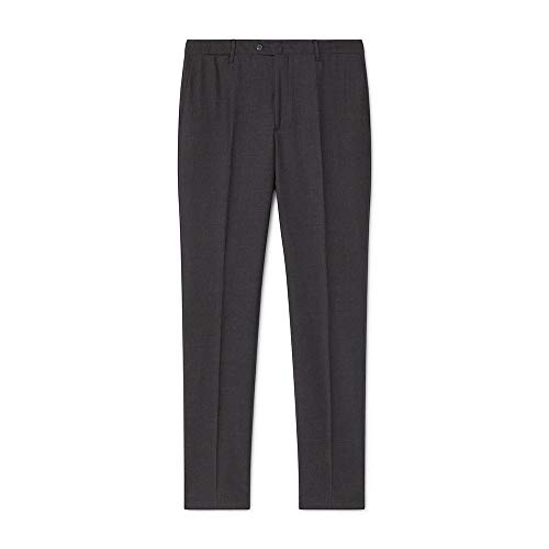 Hackett Mens Plain Wool Suit TRS C Pants, 945GREY, 36