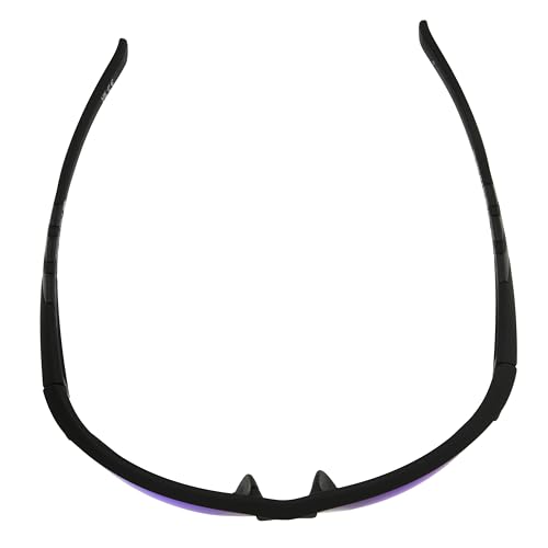 Foster Grant Men's All Terrain Warren Blade Sunglasses, Black, 70mm4