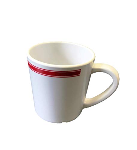 Yanco HS-9018 Houston Mug/Tea Cup, 7 oz Capacity, 3