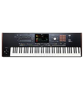 Premium Design: Brushed Aluminium Body with Wooden Side Panels Powerful Sound: 24 Stereo Oscillators and 160 Note Polyphony Advanced Sound Engine: EDS-XP with 24 Stereo Oscillators and 160 Note Polyphony Extensive Sound Library: 2,200 Factory Sounds,...