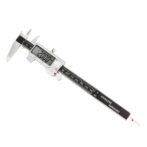 dial Calipers Vernier Caliper Professional Pachymeter Carpentry Tools Measuring Tool Micrometer Ruler Stainless Steel Pachometer Dial Calipers