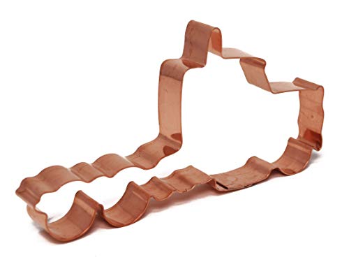 Semi Trailer Truck Copper Cookie Cutter #TOP8