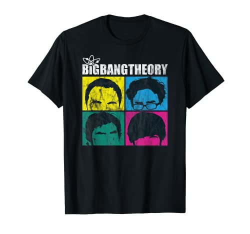 The Big Bang Theory Faces T-Shirt Cover