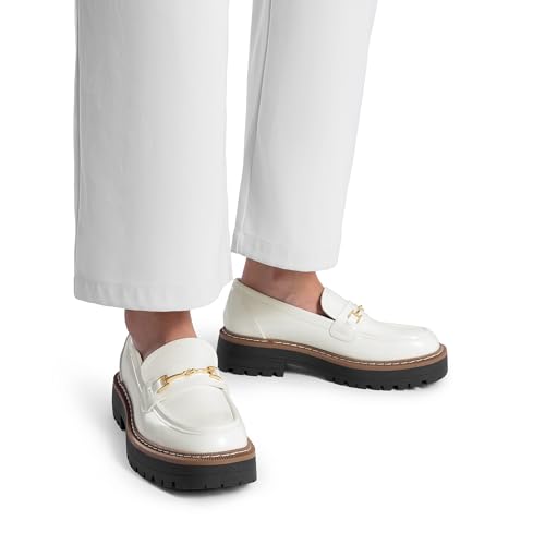 Image of DREAM PAIRS Platform Chunky Loafers for Women