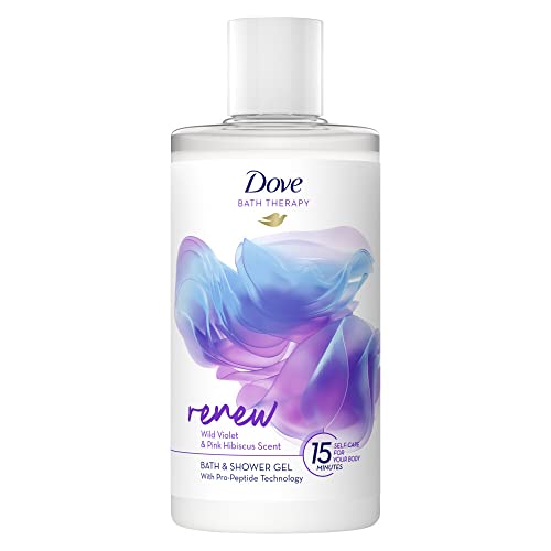 Dove Gel de baño y ducha Renew: gel de baño y ducha de lujo con ingredientes premium, 400 ml, 1 unidad