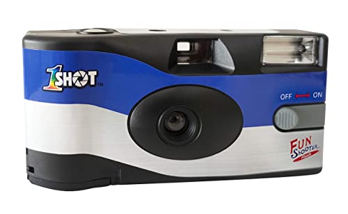1 Shot Disposable Camera 35Mm Film Single Use Camera One Shot Fun Shooter 400 Asa/Iso 27 Exposures With Flash 2-Pack #TOP2