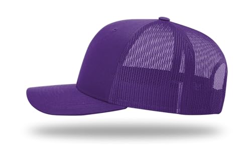Image of Richardson 112 Trucker Hat - Premium Adjustable Snapback Hat - Structured Six Panel Richardson Blank Caps