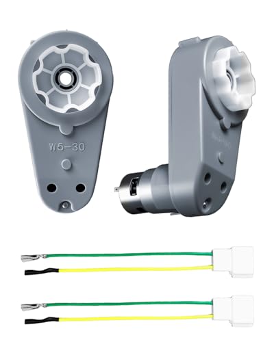 2Pcs 24 Volt RS775 High-Speed Motor Gearbox for Kids Ride-On Car, 280W Powerful Drive Engine, 360RPM Output, Durable DIY Upgrade Replacement for 18V/24V Power Wheel Toy Cars