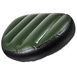 GARVALON Aufblasbares Sitzkissen Grün Leichtes Strapazierfähiges Rafting Sitzpolster Atmungsaktiv Einfach zu Aufblasen für Kajak Outdoor Camping Wasseraktivitäten