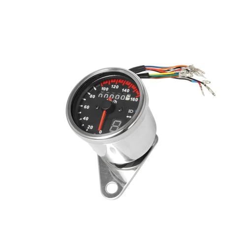 Compteur kilométrique universel résistant aux vibrations pour moto 12V