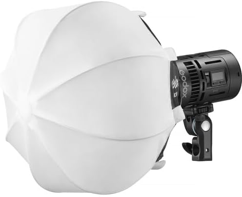 Godox SL1 Lantern Softbox for GODOX RS60BI RS60R MS60BI MS60 Led Video Light,Creates Soft Quality of Light, Omnidirectional Beam Spread