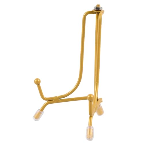 Alipis Vintage Style Iron Display Stand Plate Holder Artwork Stands Metal Frame Holders Home Decor