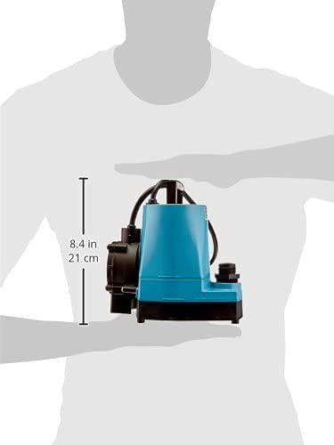 Little Giant 5-Asp-Ll 115-Volt, 1/6 Hp, 1200 Gph Aluminum Automatic Utility Pump, 18-Ft. Cord, Blue, 505350 #TOP6