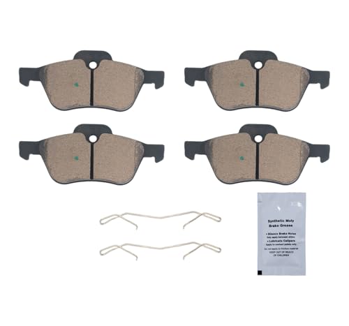 Image of HUSCH D939 Front Ceramic Brake Pads Kit Fit For Mini Cooper 2002-2008