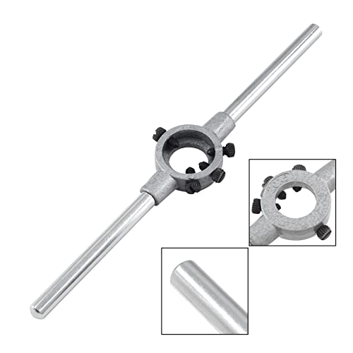 Soporte de troquel redondo M3-M4 de 20 mm OD con mango de llave métrico 4