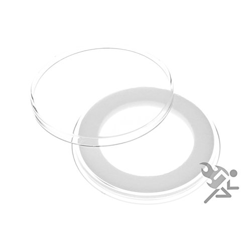 Capsulas Air-Tite para Monedas 33mm Blanco Anillo 25 pzas miniatura 1