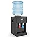 Avalon Premium Hot/Cold Top Loading Countertop Water Cooler Dispenser With Child Safety Lock. UL Listed- Black