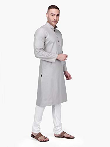 Image of Rajubhai Hargovindas Men's Premium Cotton Solid Kurta