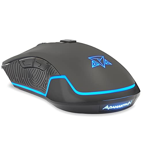 Mouse Gamer Adamantiun Shinigami Usb 1ms Led Rgb Software