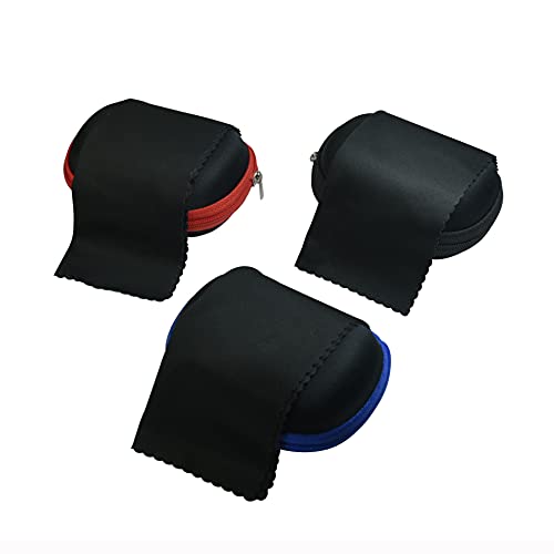 Image of Unisex Semi-Hard Shell Folding Eyeglasses Cases With Clasps | Protective Case For Folding Glasses