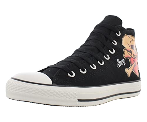 Converse Unisex Chuck Taylor All Star Hi Top Sneaker (7.5 B(M) US Women / 5.5 D(M) US Men, Black)