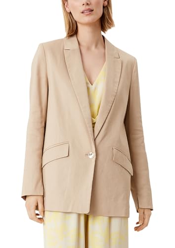 Blazer femme s.Oliver Black Label bleu marine taille 64 élégant