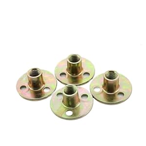 Ecolfe ECOLFE Eisenplatten-Kontermutter M8 (5 Stk)